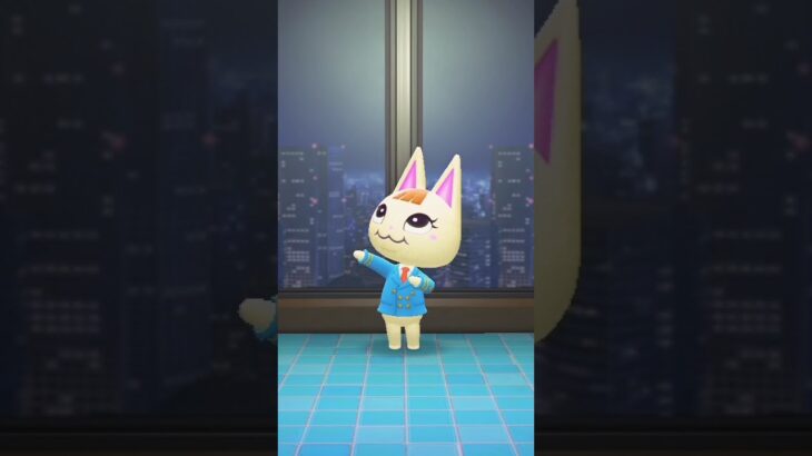 ワーワーえらいこっちゃ立ち(あつ森)