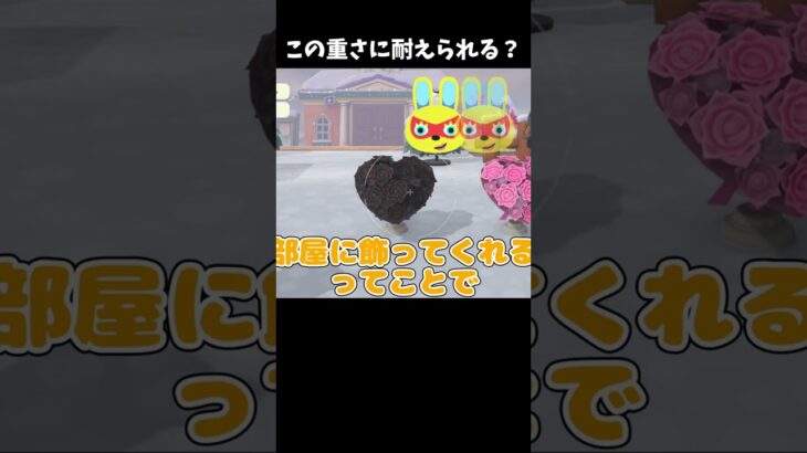 この重さに耐えられる？ #あつ森 #ききゆん 【嬉々桜ゆん】