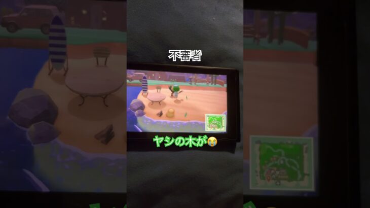 【あつ森】不審者が来た😱カッパ⁇?