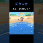 釣り大会は時間勝負 #あつ森