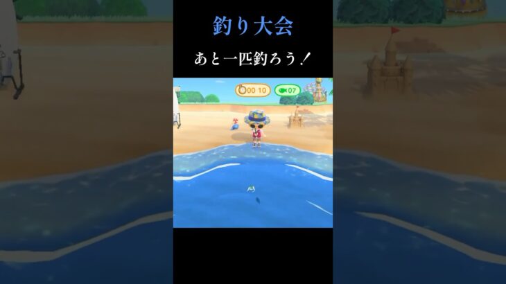 釣り大会は時間勝負 #あつ森