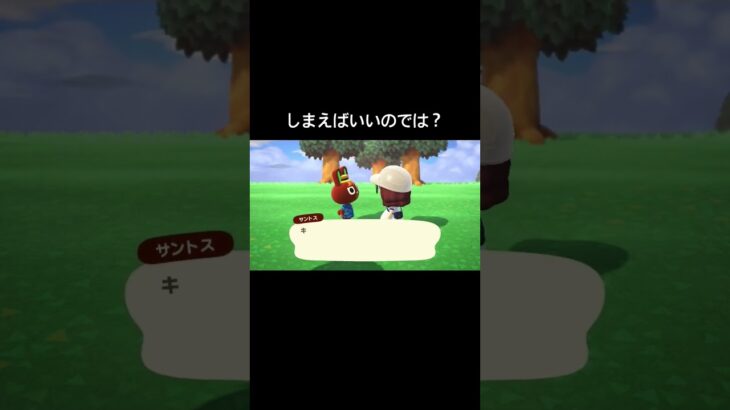 意志はかたいようで。[あつ森]