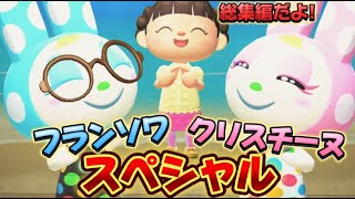 【あつ森アニメ】フランソワ！クリスチーヌ！スペシャル（ストロベリーホームパパ）総集編（あつまれどうぶつの森）