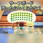 サーフボード売ったらいくらかな？　#vlog #あつ森 #あつまれどうぶつの森 #animalcrossing #こはくちゃんねる2424 #acnh #asmr #shorts