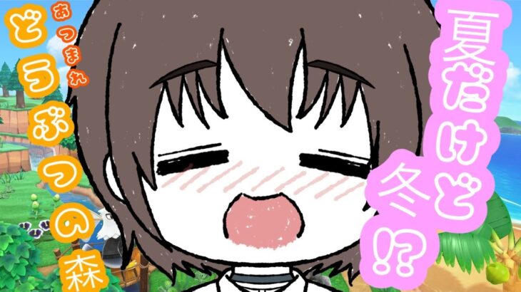 【あつ森】　南半球なので、おそらく冬！　【ヴァル・ゴースト】#あつまれどうぶつの森 #あつ森#冬  #個人勢vtuber #vライバー