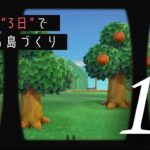 #01【あつ森】制作期間”3日”で完成する島クリエイト～Day1～【ACNH/島クリ】