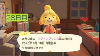 【あつ森】　まったりと島を作り直す　28日目　#あつ森　#あつまれどうぶつの森