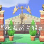 【あつ森】化石が主役🦕簡単に映える博物館!! 5分で島クリエイト　【あつ森　島クリエイト】