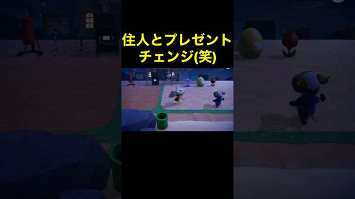 【プレゼントチェンジ！あつ森#507】#shorts#switch#あつ森#あつまれどうぶつの森#ゲーム