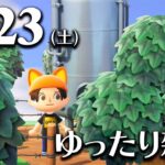 【あつ森】🌤️8/23(土)ムシとり大会！朝活ルーティンライブ【雑談配信】