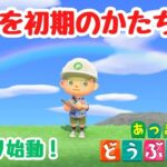 【あつ森】初期の地形を完成させるぞ！【ACNH】【あつまれどうぶつの森】【ライブ配信】