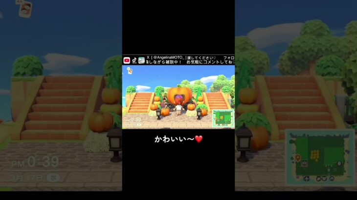 【あつ森】グロリアさんの島探検🏝️#AngelinaMOTO #あつ森 #もとゲーム実況 #モト民 #tiktoklive #ショート動画 #youtubeshorts