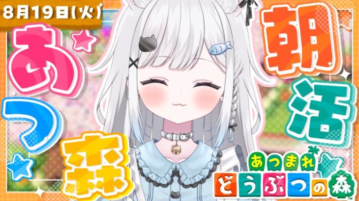 【あつ森】朝活あつ森☀️お久しぶりの島暮らし！どうなってる？【雑談＆作業用BGM＆睡眠導入】 #shorts
