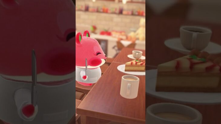【あつ森｜ハピパラ】リンゴで満たされたい🍎My Own Apple Orchard #あつまれどうぶつの森  #animalcrossing  #acnh  #shorts  #cafe