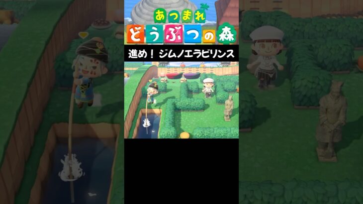 【あつ森】進め！ジムノエラビリンス #acnh #animalcrossing #あつ森 #あつまれどうぶつの森 #あつ森vlog