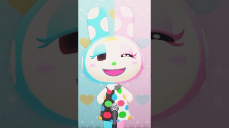【けけアイドル】フランソワとクリスチーヌが合体しちゃった #あつ森 #けけアイドル #animalcrossing #あつまれどうぶつの森