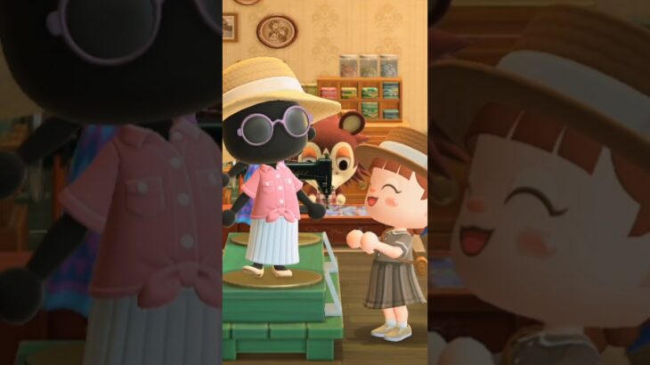 ショッピングをした日🛍#あつ森 #あつまれどうぶつの森 #animalcrossing #animalcrossingnewhorizons #acnh #vlog