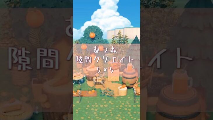 隙間クリエイト　にんじん畑🥕#animalcrossingdesigns #animalcrossingnewhorizons #あつ森 #あつまれどうぶつの森 #animalcrossing