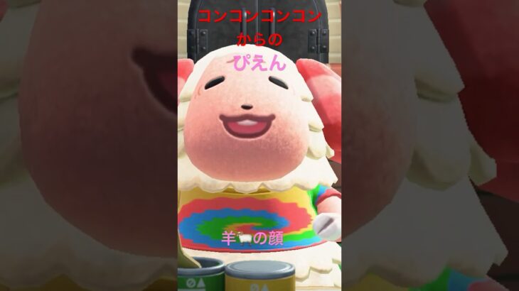 コンコンコンコン♪ものづくりちゃちゃまる【あつまれ どうぶつの森】#あつ森 #あつまれどうぶつの森 #ちゃちゃまる #ぴえん #ひつじ #羊 #diy