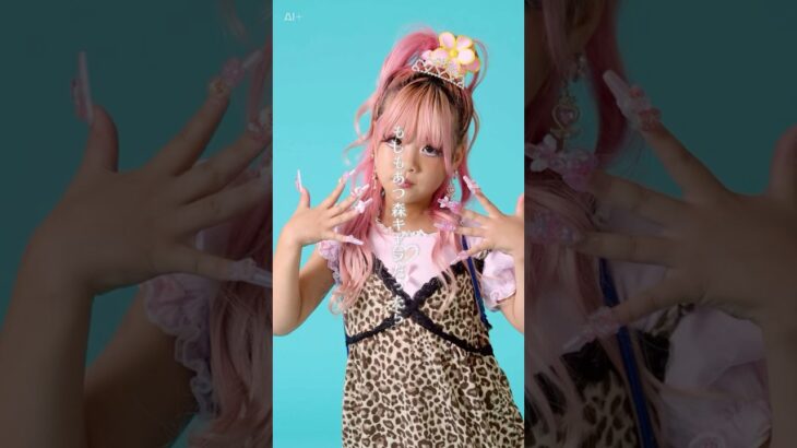 ういちゃんがあつ森キャラだったら🤣🤣🤣🤣#どうぶつの森 #kogyaru #gyaru#ネイルチップ