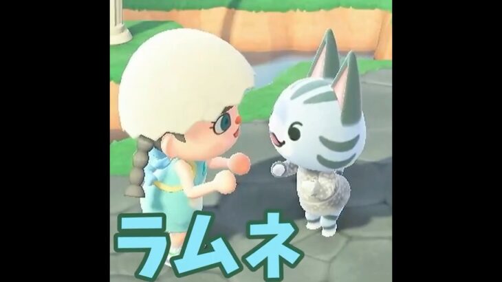 【あつ森】ラムネと宝探しするぞー！！ #shorts #あつ森 #あつまれどうぶつの森 #ゲーム実況
