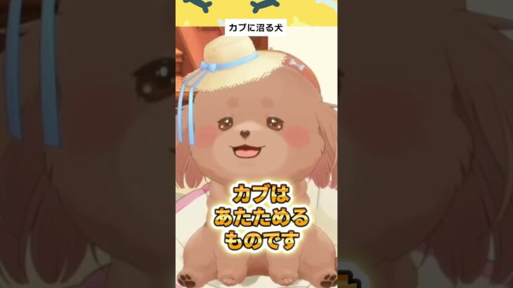 【あつ森クリップ】カブ沼にハマる犬　#shorts
