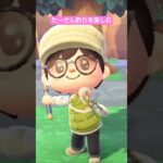 【あつ森】メダカ釣ったよ @たーさんの趣味の部屋 #たーさん釣りを楽しむ #shorts