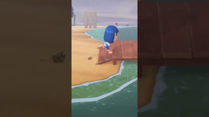 【あつ森】ハンドメイド作家の海への飛び込み集 #あつ森 #ハンドメイド作家 #ゲーム #shorts