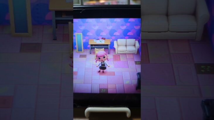 あつ森で甘露寺蜜璃作った。#あつまれどうぶつの森