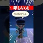 【ありがとう】お金を見つめる卑しい人【あつ森】【あつまれどうぶつの森】
