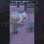【あつ森】　てもち花火の最中に網で叩くと？        　　　　　　　　　　　　　 #ゆっくり実況 #あつ森 #あつまれどうぶつの森