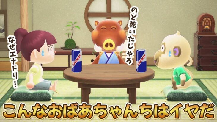 【あつ森アニメ】こんなおばあちゃんの家はイヤだ！【あつまれどうぶつの森】