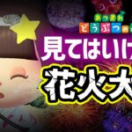 【あつ森】見てはいけない花火大会🎇【あつまれどうぶつの森】