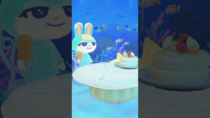 【あつ森】のんびり過ごす水族館カフェ☕️🐟