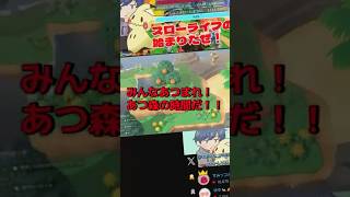 あつ森したことないそこの君に送るよ！！#あつまれどうぶつの森 #あつ森 #配信