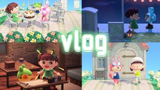 あつ森vlog【住民達と過ごす日🐸】