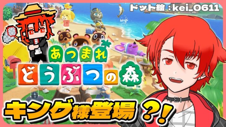 【あつ森】キング様登場?! #あつまれどうぶつの森 #雑談 #vtuber #初見さん大歓迎