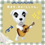 【 あつ森＃11 】ついに、あの人がきます🎸（ ぷらす日課をもくもく📝🌳 ）｜＃ふたばちゃば ＃新人Vtuber #あつまれどうぶつの森