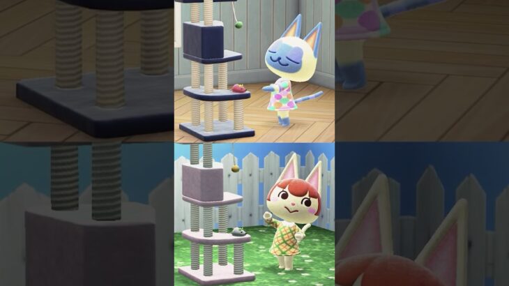 全23種のかわいすぎるネコパンチ集 short版 #あつ森 #けけアイドル #animalcrossing #あつまれどうぶつの森