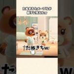 【あつ森】たぬきちがパパ？この2人親子にしか見えないw【あつまれどうぶつの森】#shorts #あつ森