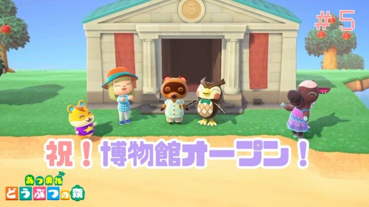 【あつ森】祝！博物館オープン！！#5