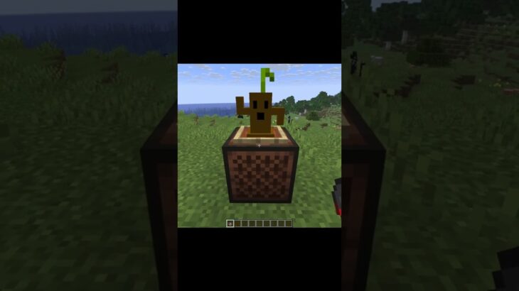 【Minecraft】溶岩チキンのレコードに合わせてあつ森のハニワみたいな子に踊ってもらおう！【Lava Chicken】【#shorts】