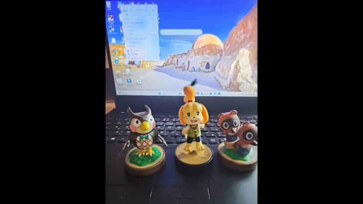 #amiibo #あつ森 #あつまれどうぶつの森 #animalcrossing 踊るしずえさん。
