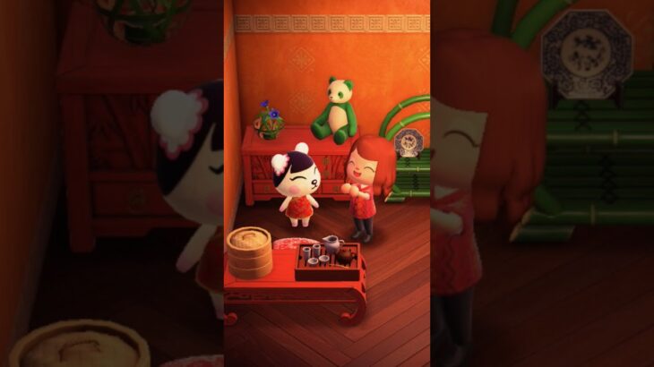 #あつ森 #animalcrossing けけチャイナ