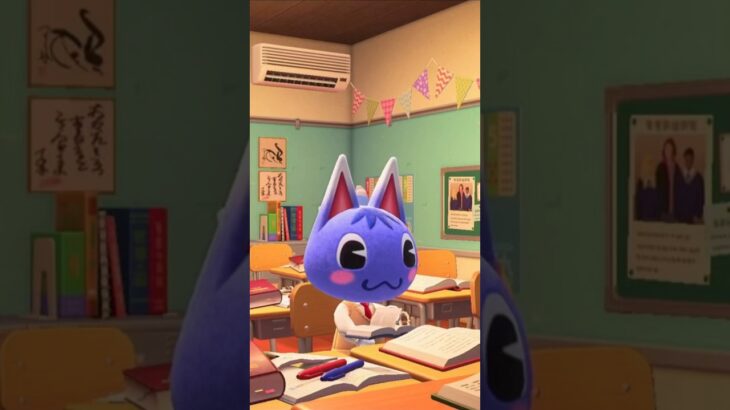 【あつ森】小学校⭐️🏫✨ #あつまれどうぶつの森 #animalcrossing #acnh #shorts