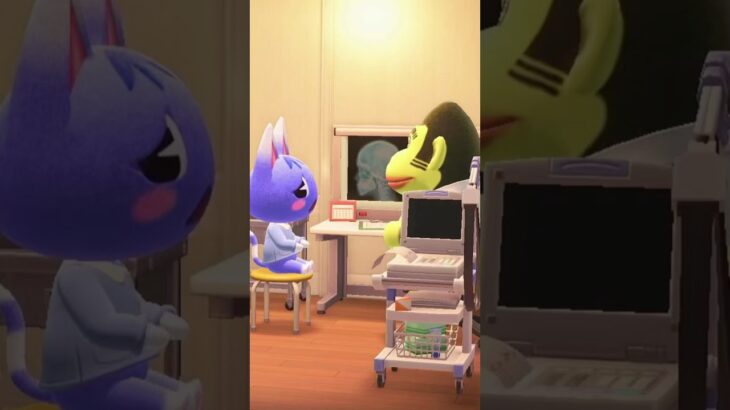 【あつ森】小児科🏥💊【ハピパラ】 #あつまれどうぶつの森 #animalcrossing #acnh #shorts