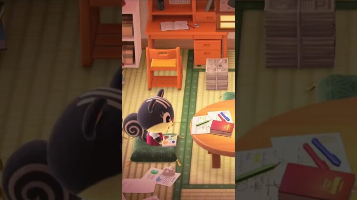 【あつ森】夏も頑張る受験生🎐꙳⋆【ハピパラ】 #あつまれどうぶつの森 #animalcrossing #acnh #shorts