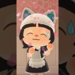 文化祭の出し物は！？🐱🎀💕#あつ森 #あつまれどうぶつの森 #再現 #音源お借りしました #文化祭 #メイド #メイドカフェ#cherryToon さん