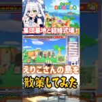 【あつ森】島に“集団墓地と結婚式場”⁉️えりこさんの島を散策してみた結果…😱✨#short #あつ森 #あつ森初心者