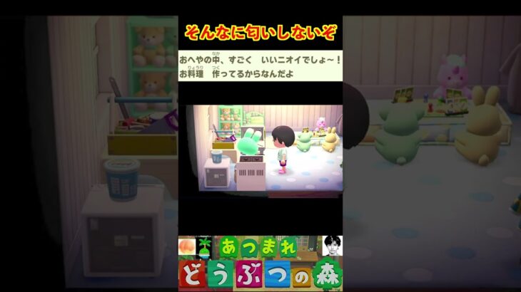 そんなに匂いしないぞ #あつまれどうぶつの森 #shorts #あつ森